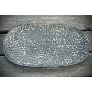 SORT METAL FAD DEKO OVAL