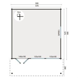 BJLKEHYTTE - Roar 70MM 33+11,5M2