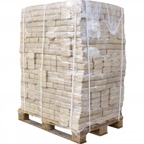 Ruf Trbriketter hele paller  960kg - Fri fragt