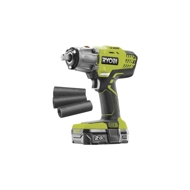 RYOBI RYOBI ONE+ r18iw3-120s slagskruenøgle akku med batteri og lader