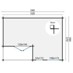 BJLKEHYTTE - Mimer 15,7M2