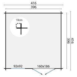 BJLKEHYTTE - Hugin 34MM 15,6M2