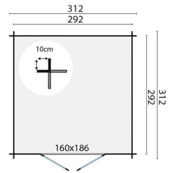 BJLKEHYTTE - Hder 28MM 8,5M2