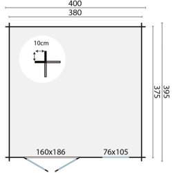 BJLKEHYTTE - Munin 28MM 10,4M2