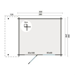 BJLKEHYTTE - Geir 28MM 6,7M2