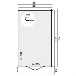 BJLKEHYTTE - Hildur 40MM 13,4M2
