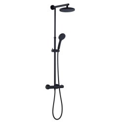 ADORA Infigo L termostatbrusest, brus 200/100 mm, Black