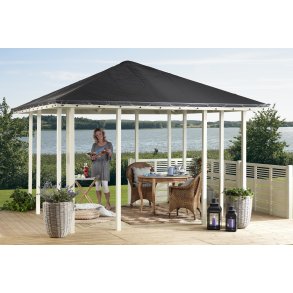 Plus Pavillon Model 1 - ben model Grundst + sort tagdug