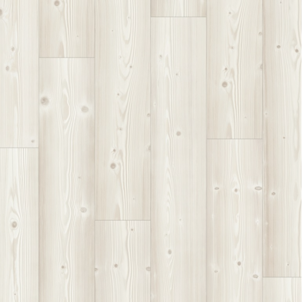 Pergo Brushed White Pine, plank Modern Plank 4V - Sensation TitanX Adv