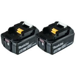 MAKITA AKKU BL1850B DOBBELTPAK 197288-2 18V 5,0AH  SORT