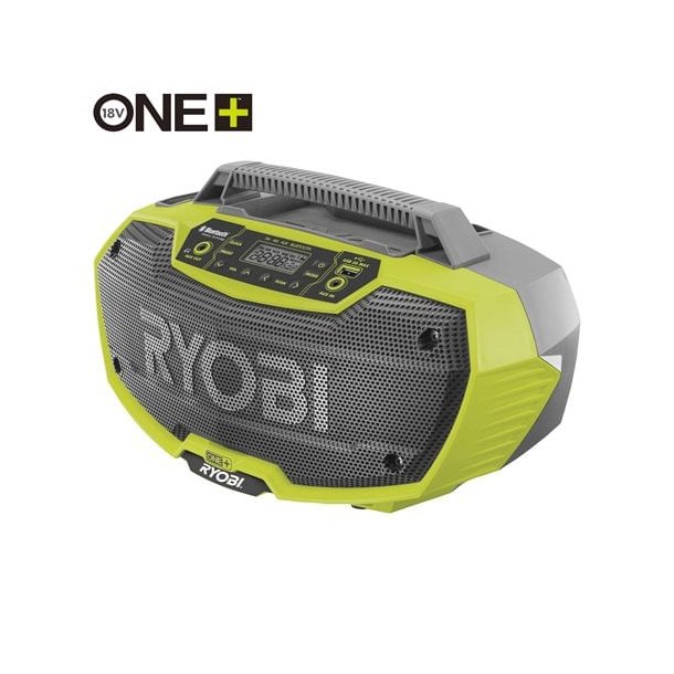 RYOBI 18V Bluetooth&reg; arbejdsradio R18RH-0 (Batteri medflger ikke)