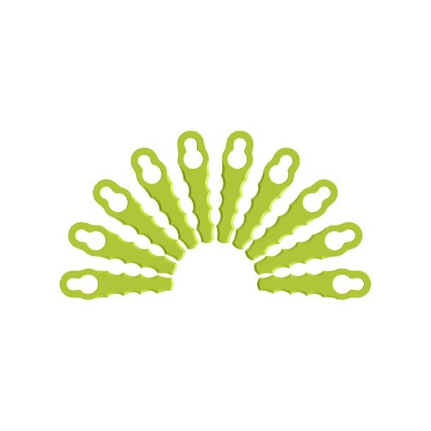 RYOBI Grstrimmerklinger i plast, i 10 pak. til RAC155 (Batteridrevet) og RAC157 (Eldrevet) . RAC158