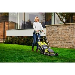 RYOBI 18V Plneklipper med 40 cm klippebredde (1 x 5.0Ah) RY18LMX40A-150