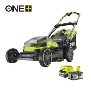 RYOBI 18V Plneklipper med 40 cm klippebredde (1 x 5.0Ah) RY18LMX40A-150