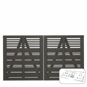 Silence Dobbeltlge inkl. beslag - 200×110 cm