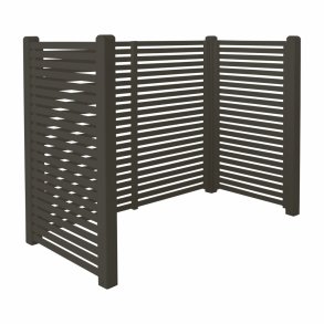 Renovationsskjul Tokyo - Umbragr - m/trstolper til nedgravning