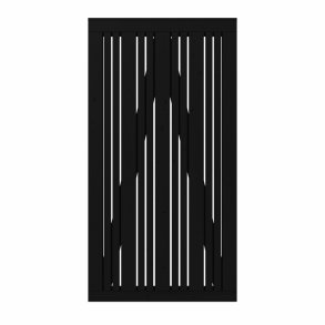 PLUS Tangent Enkeltlge Sort RAL 9005     4,2x95x180CM