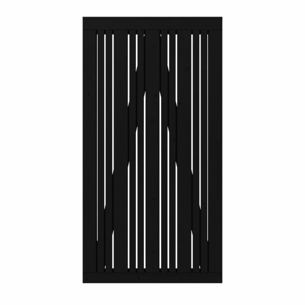 PLUS Tangent Enkeltlge Sort RAL 9005     4,2x95x180CM