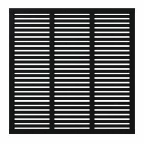 PLUS Harmoni Hegn Sort RAL 9005    3,4x180x180CM