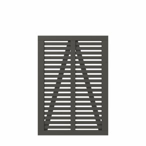 PLUS Harmoni Enkeltlge Umbragr RAL7022 3,4x100x140CM