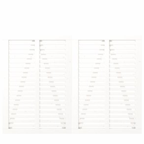 PLUS Harmoni Dobbeltlge  Hvid RAL 9010    3,4x200x140CM