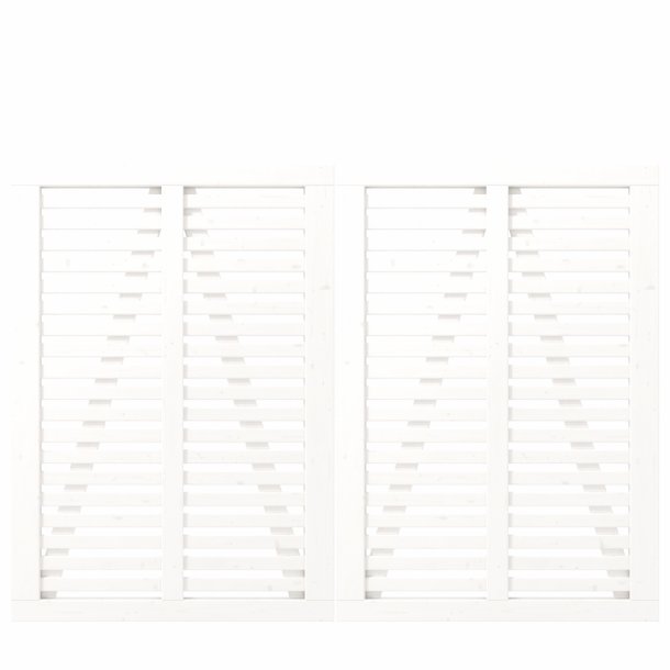 PLUS Harmoni Dobbeltlge  Hvid RAL 9010    3,4x200x140CM