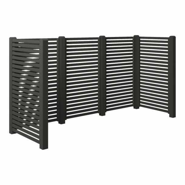 Renovationsskjul Tokyo - Umbragr - m/trstolper til nedgravning