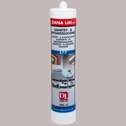 DANA Sanitet- &amp; Byggesilicone 447 Hvid