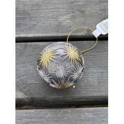 lille hndmalet julekugle