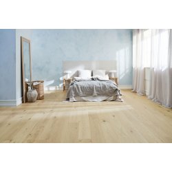 Timberman Slotsplank Eg Accent brstet Hvid