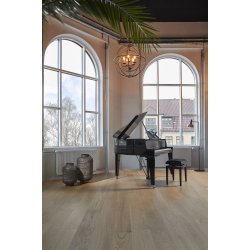 Timberman Slotsplank Eg Prime Brstet Ultramat Lak Hvid