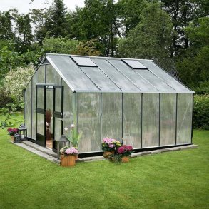 Gartner 16,2 m² m/ 10 mm polycarbonat