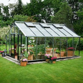 Gartner 18,8 m² m/ 3 mm hrdet glas