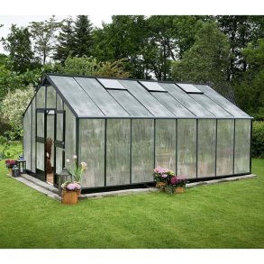 Gartner 21,4 m² m/ 10 mm polycarbonat