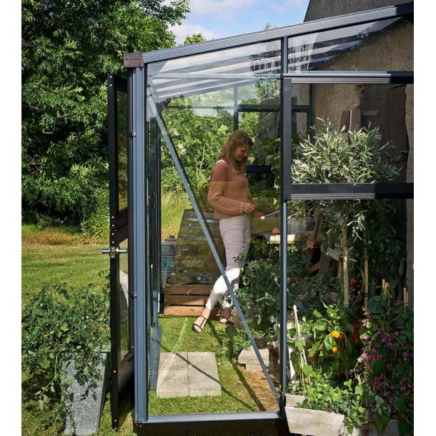 Juliana Veranda 4,4 m antracit m/ 3 mm hrdet glas