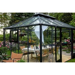 Grand Oase 13,0 m antracit m/ 3 mm hrdet glas