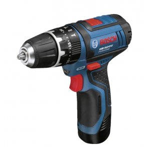 BOSCH AKKUSLAGBOREMASKINE GSB 12 V-2-LI 2X2,0AH L-BOXX