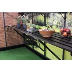 Lamelbord til Oase 8,8 m&sup2; - 289 x 74 cm - sort