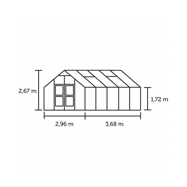 Premium 10,9 m&sup2; m/ 10 mm poly