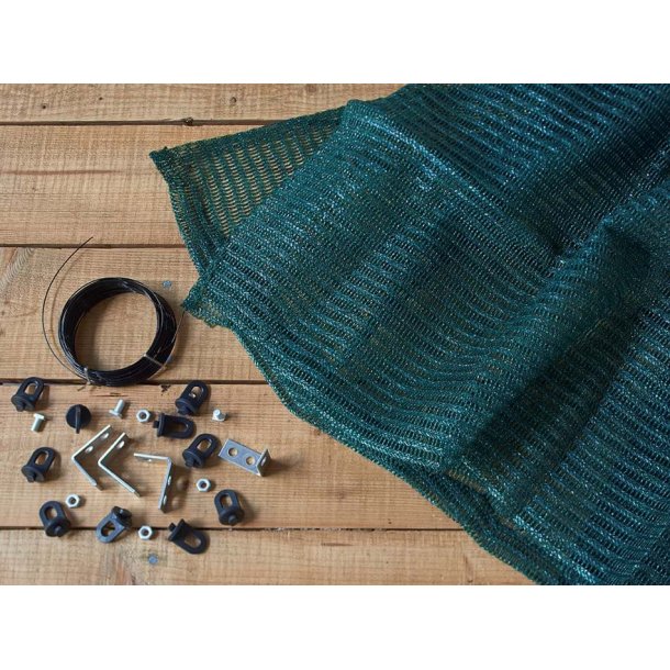 Skyggegardin - 150 x 370 cm grn