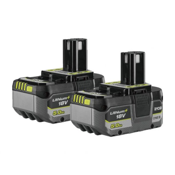 Ryobi batteripak 18v 2x5,0 ah