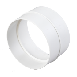 DUKA SAMLEMUFFE HVID    125MM