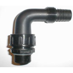 Vinkelstuds for trykpumpe 1" gevind