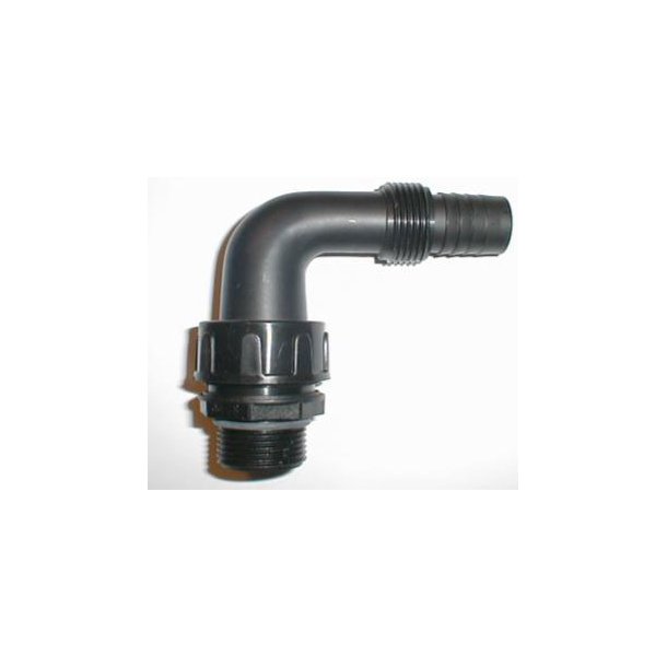 Vinkelstuds for trykpumpe 1" gevind