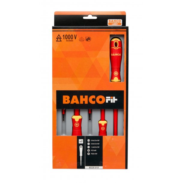 BAHCO SKRUETRKKERST 5 DELE