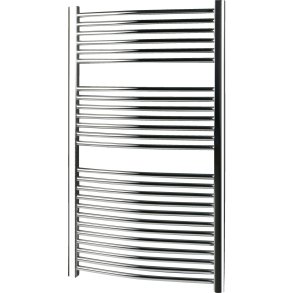 HÅNDKLÆDETØRRER BUET KROM