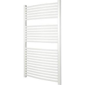 HÅNDKLÆDETØRRER BUET HVID