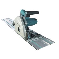 Makita DYKSAV I KUFFERT SP6000J1 + 1,4M SKINNE 1300W
