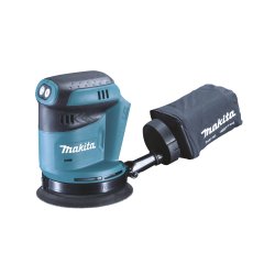 Makita EXCENTERSLIBER 18V DBO180Z U/AKKU OG LADER