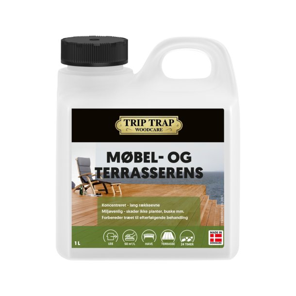 TRIP TRAP MBEL OG TERRASSEREN